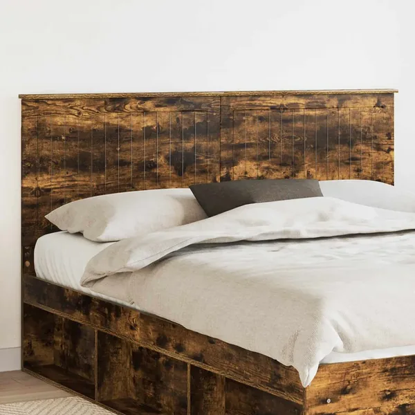 Tête de lit Chêne fumé 160 cm Bois d'ingénierie