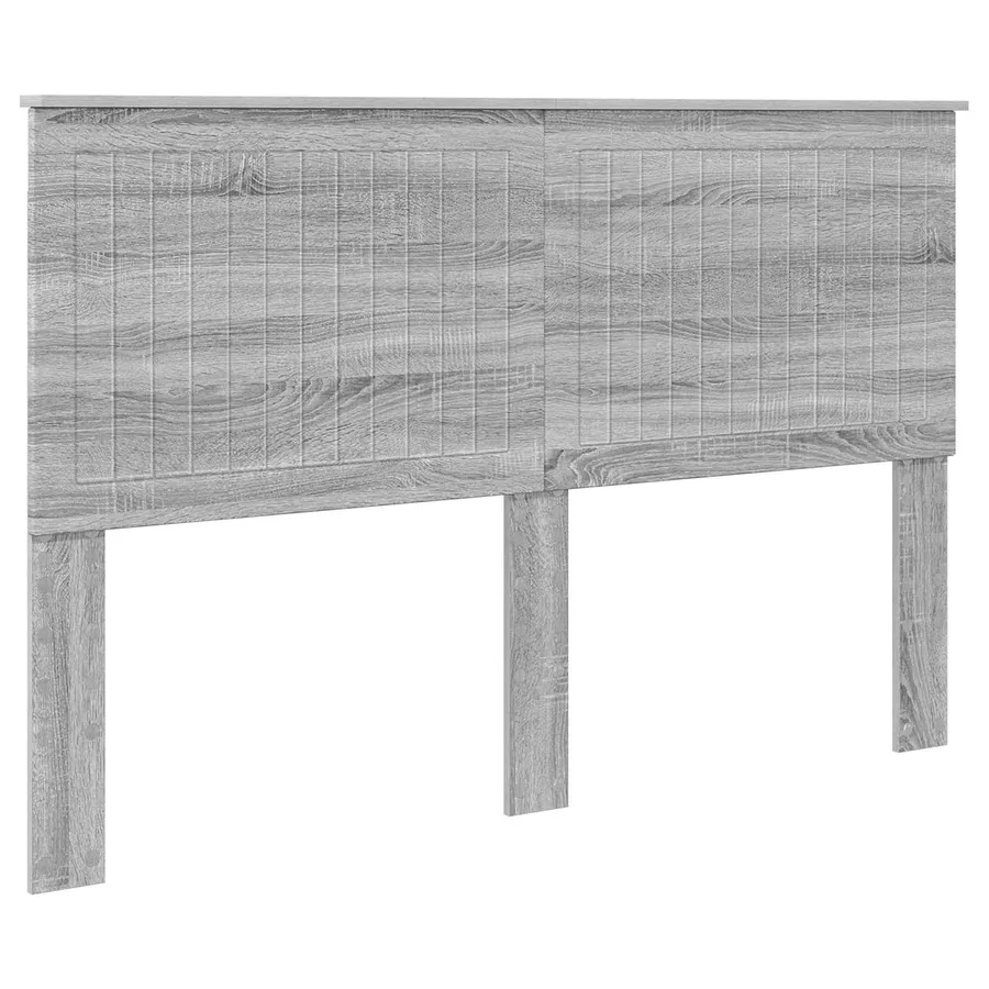 Tête de lit Gris Sonoma 150 cm Bois d'ingénierie - 2
