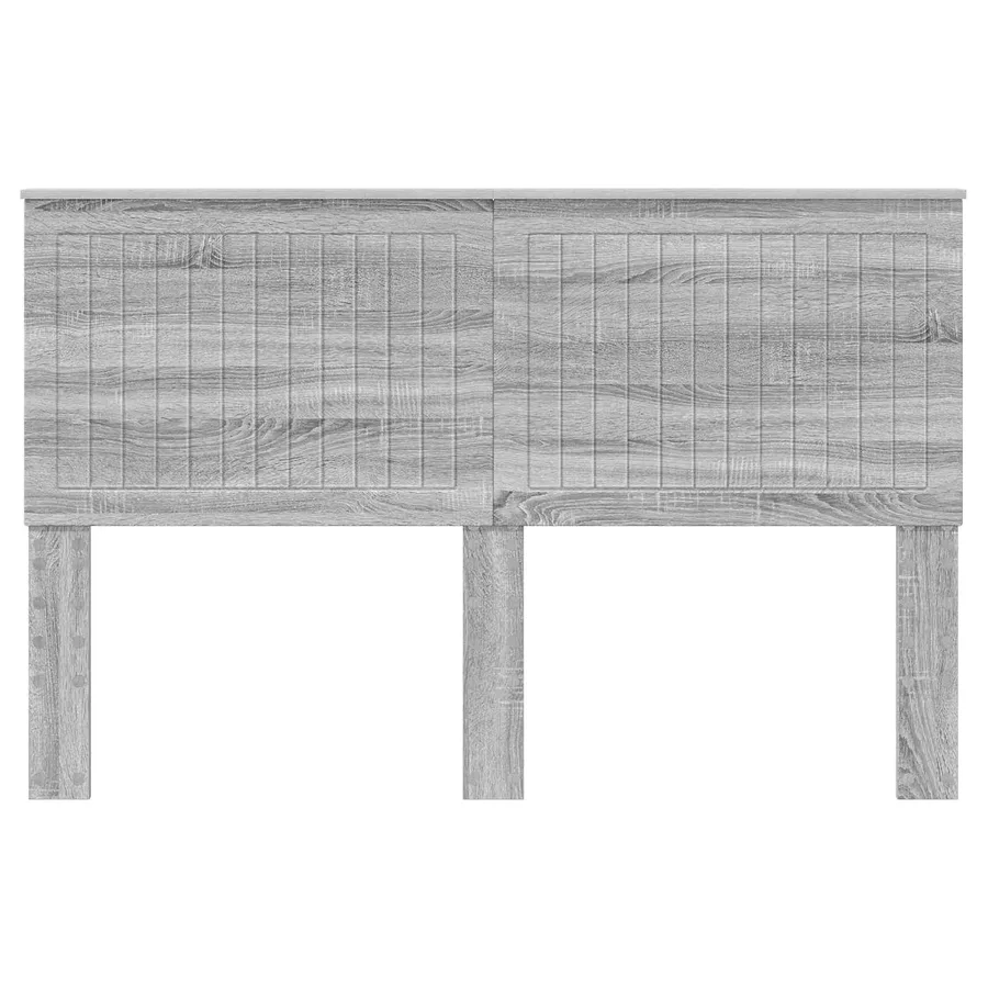 Tête de lit Gris Sonoma 150 cm Bois d'ingénierie - 4