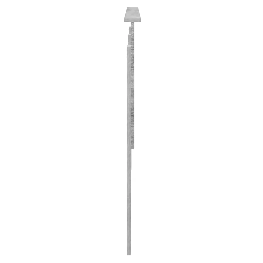 Tête de lit Gris Sonoma 150 cm Bois d'ingénierie - 5