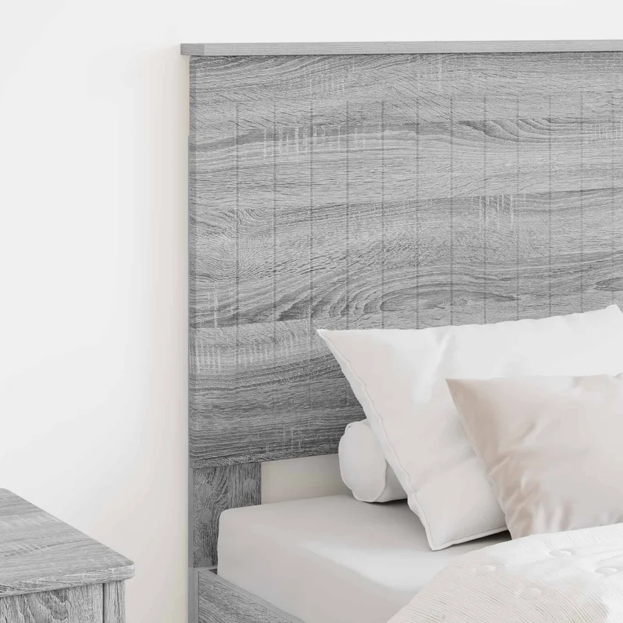 Tête de lit Gris Sonoma 75 cm Bois d'ingénierie - 3