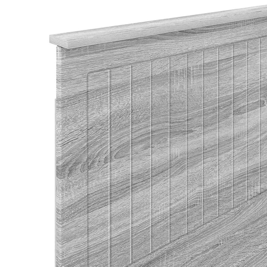 Tête de lit Gris Sonoma 75 cm Bois d'ingénierie - 7