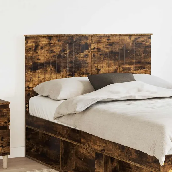 Tête de lit Chêne fumé 135 cm Bois d'ingénierie
