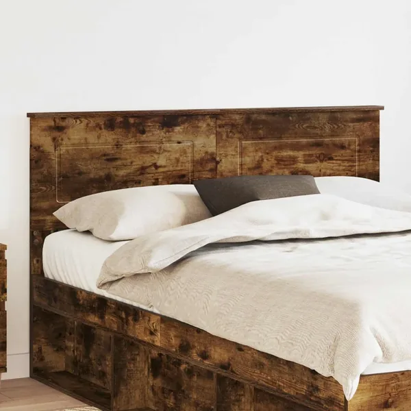 Tête de lit Chêne fumé Bois d'ingénierie