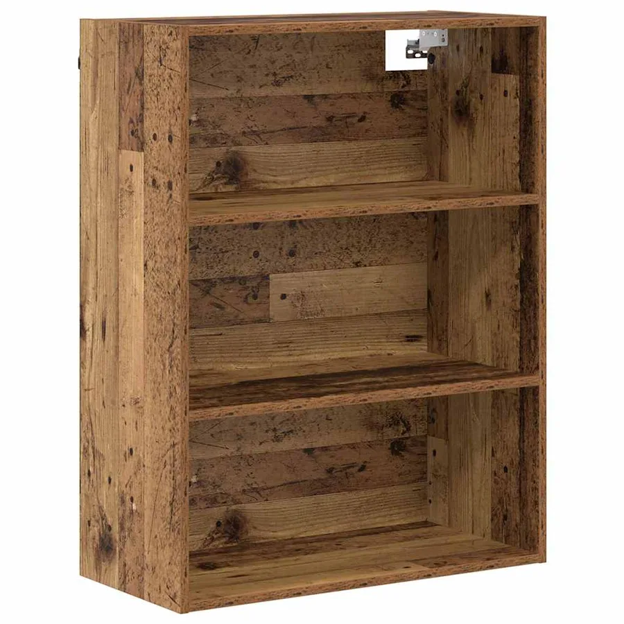 Haut Armoire 2 pcs Bois ancien Bois d'ingénierie - 5