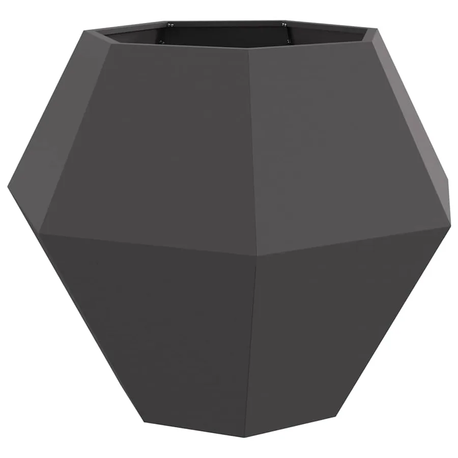 Jardinière Noir 100 x 100 x 80 cm Acier - 2