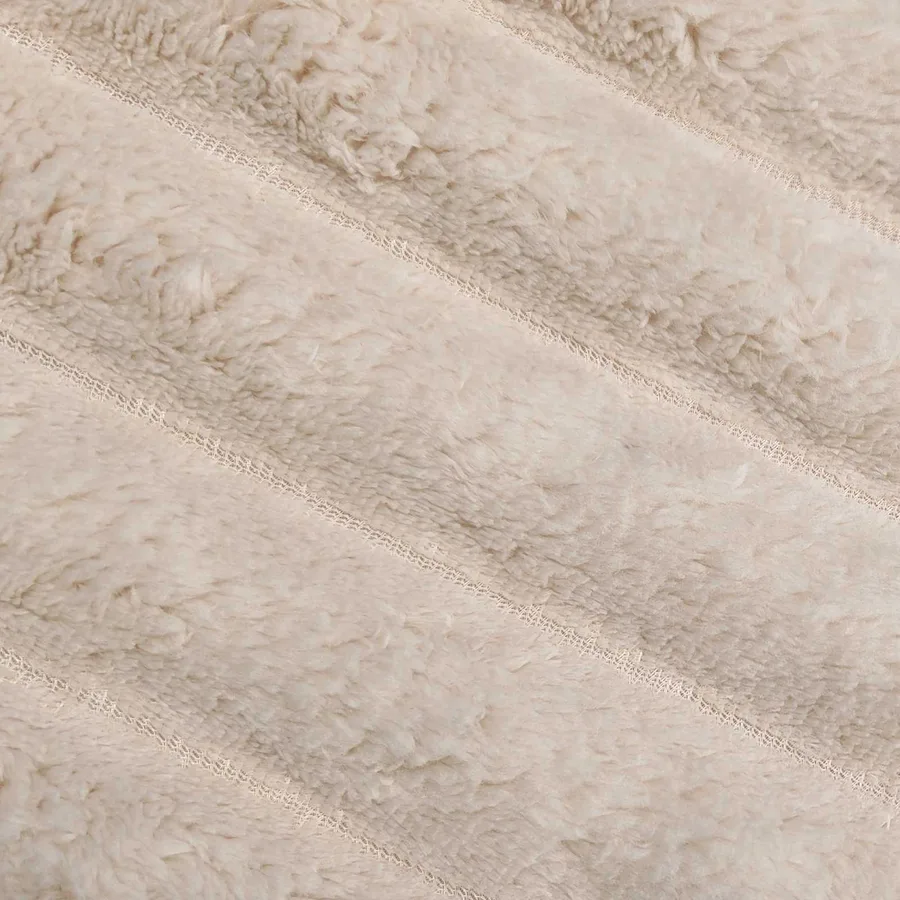 Jeté Beige 200 x 150 cm Toison - 7