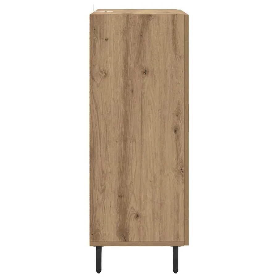 Buffet Chêne artisanal 69,5 x 34 x 90 cm Bois d'ingénierie - 7