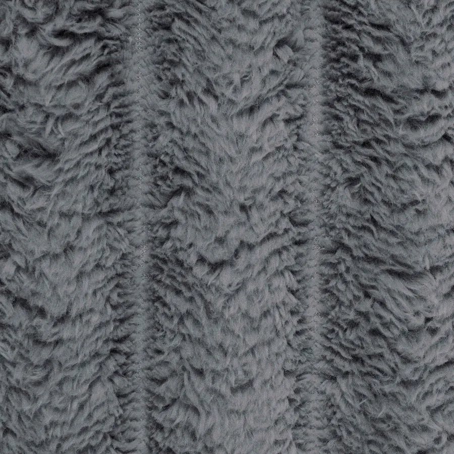 Couvertures à jeter 6 pcs Gris foncé 200 x 150 cm Toison - 9