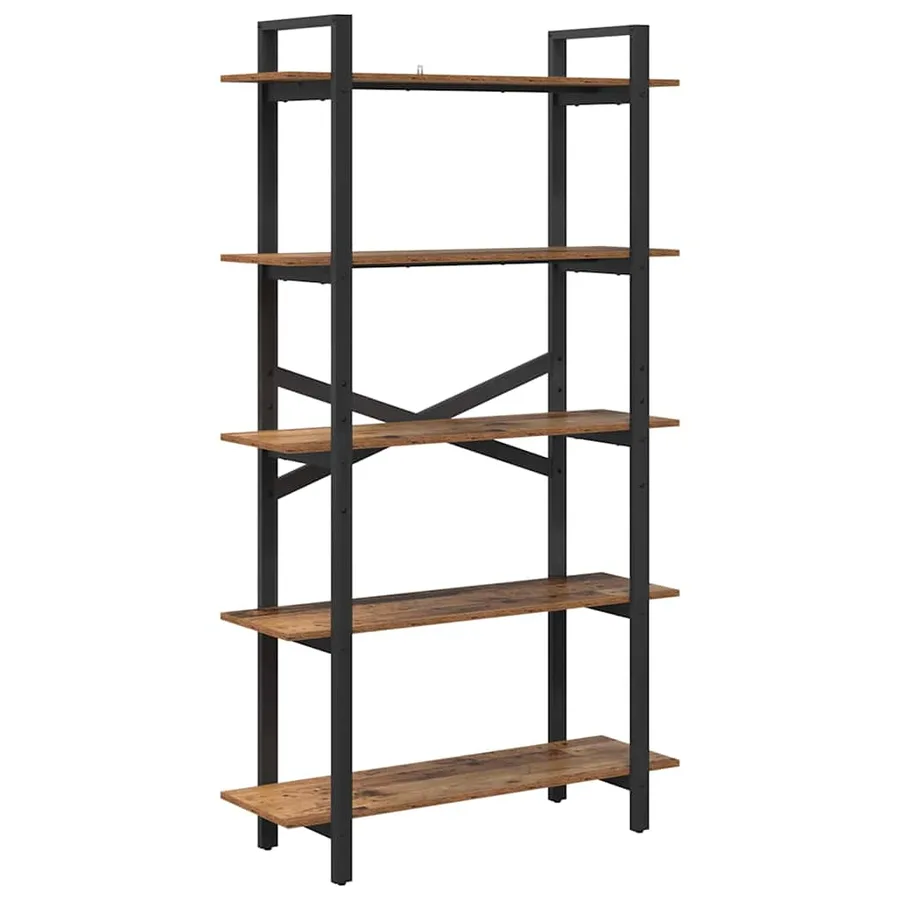 Étagère Bois Ancien 100 x 33,5 x 178 cm Bois d'ingénierie - 2