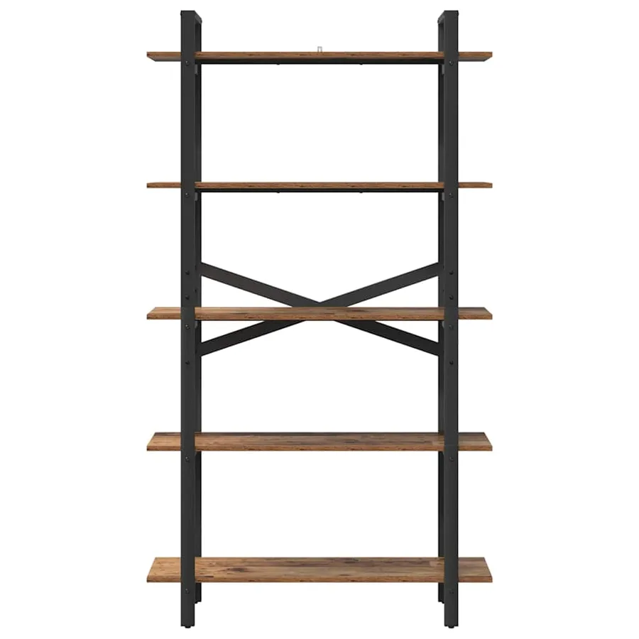 Étagère Bois Ancien 100 x 33,5 x 178 cm Bois d'ingénierie - 5