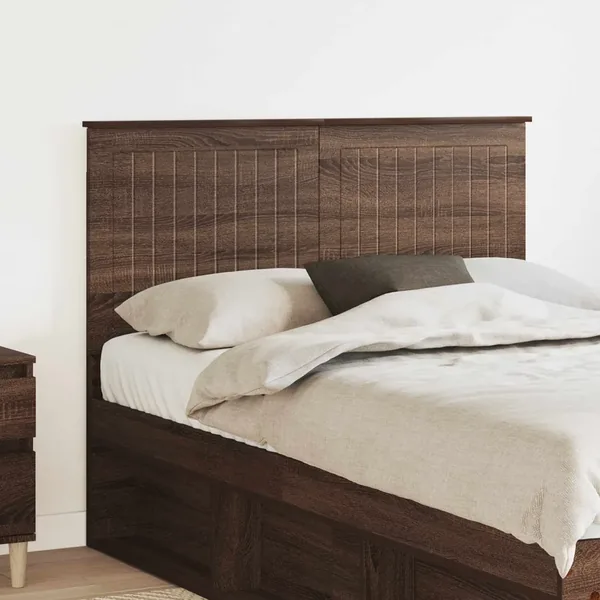 Tête de lit Chêne brun 135 cm Bois d'ingénierie