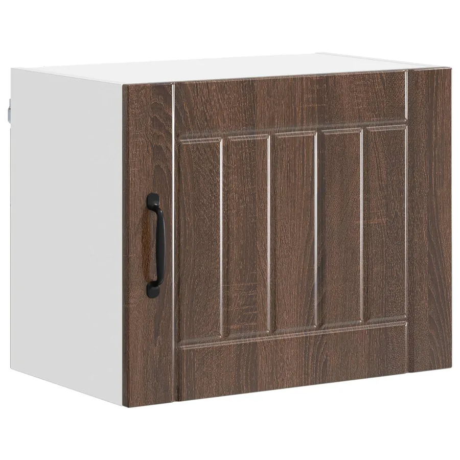 Meuble mural LUCCA 2 pcs Chêne brun 50 x 31 x 40 cm - 5
