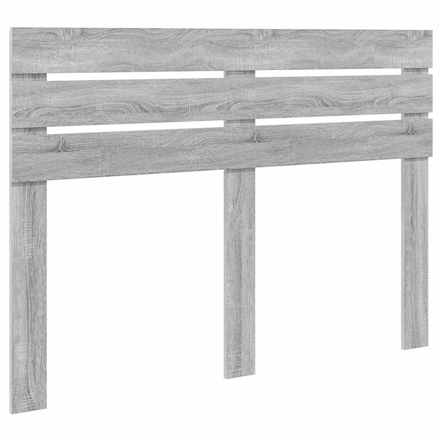 Cadre de lit Gris Sonoma 150 x 200 cm Pin massif - 6