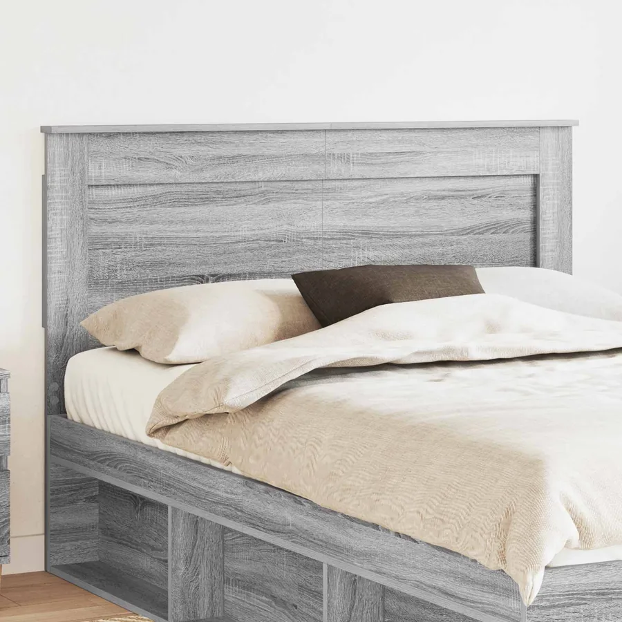Tête de lit Gris Sonoma 160 cm Bois d'ingénierie