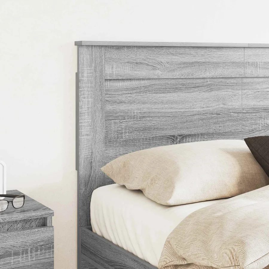 Tête de lit Gris Sonoma 160 cm Bois d'ingénierie - 3