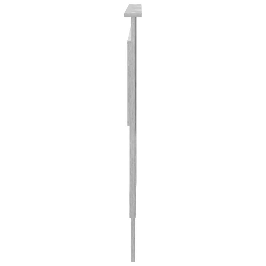 Tête de lit Gris Sonoma 160 cm Bois d'ingénierie - 5