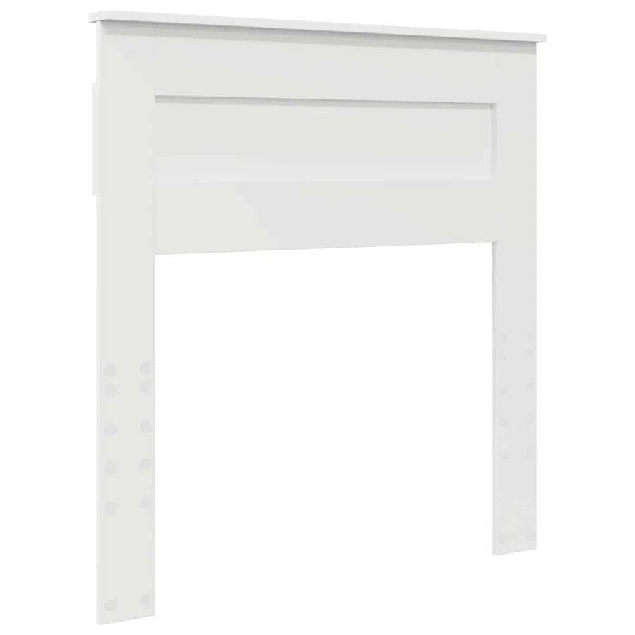 Tête de lit Blanc Bois d'ingénierie - 2