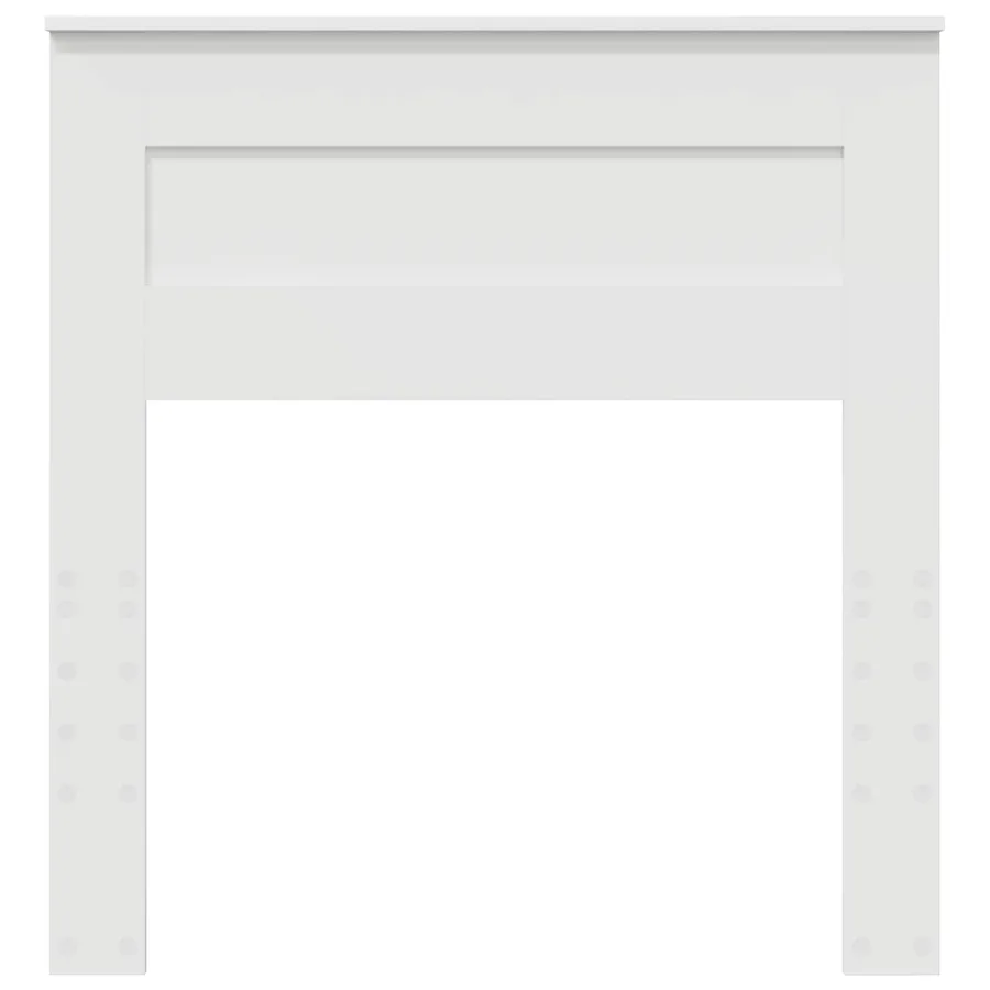 Tête de lit Blanc Bois d'ingénierie - 4