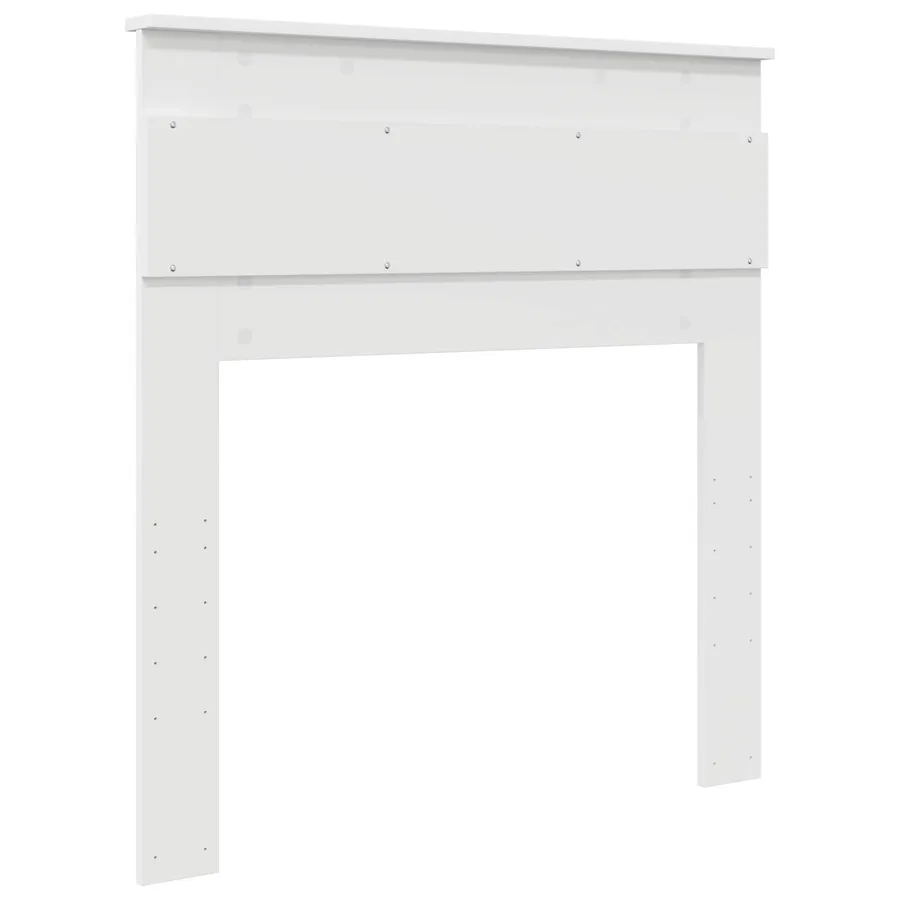 Tête de lit Blanc Bois d'ingénierie - 6