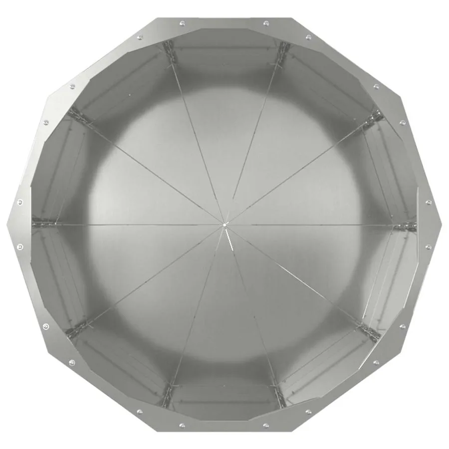 Jardinière Argent 60 x 60 x 50 cm Acier galvanisé - 6