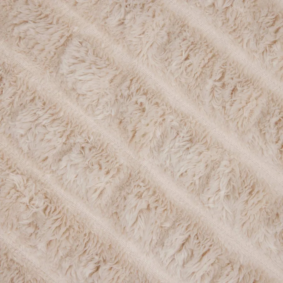 Jeté Beige 200 x 150 cm Toison - 7