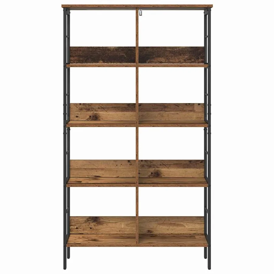 Étagère Bois Ancien 82 x 32 x 144,5 cm Bois d'ingénierie - 5