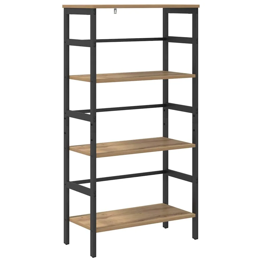 Étagère 3 niveaux 60 x 29,5 x 115 cm Bois d'ingénierie - 2