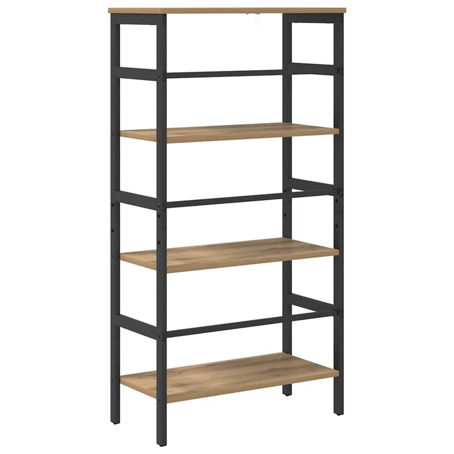 Étagère 3 niveaux 60 x 29,5 x 115 cm Bois d'ingénierie - 7