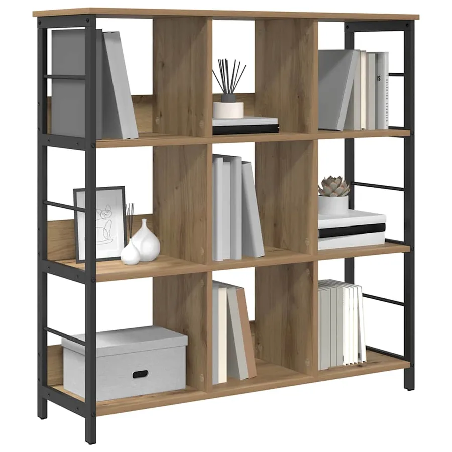 Étagère 9 niveaux 102 x 32 x 104,5 cm Bois d'ingénierie - 3