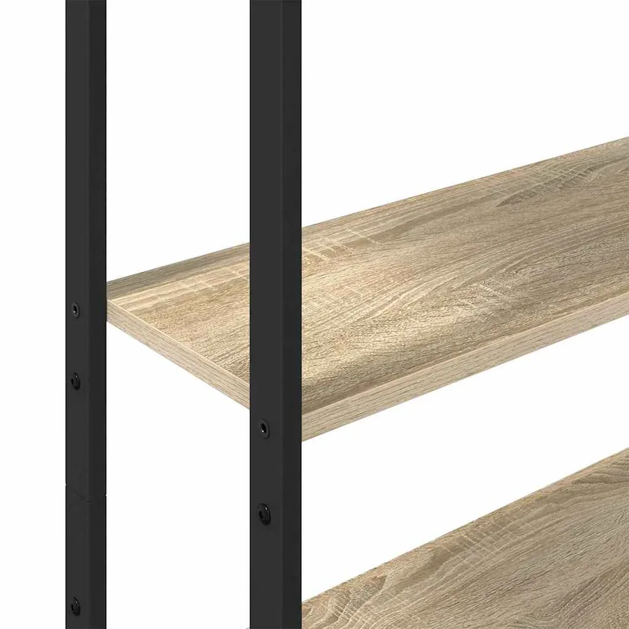Bibliothèque Chêne Sonoma 60 x 24 x 161 cm Bois d'ingénierie - 9
