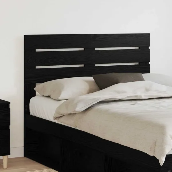 Tête de lit Chêne noir Bois d'ingénierie