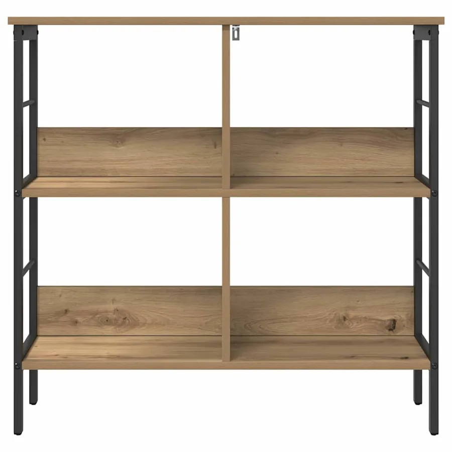Étagère 4 niveaux 82 x 32 x 79 cm Bois d'ingénierie - 5