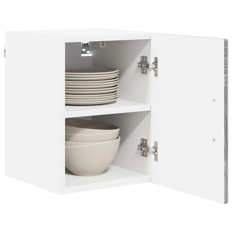 Meuble mural LUCCA Sonoma gris 30 x 31 x 40 cm - 3
