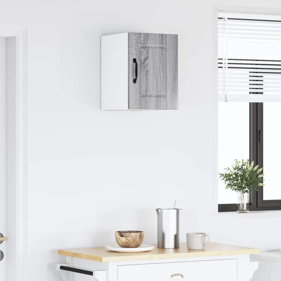 Meuble mural LUCCA Sonoma gris 30 x 31 x 40 cm - 4