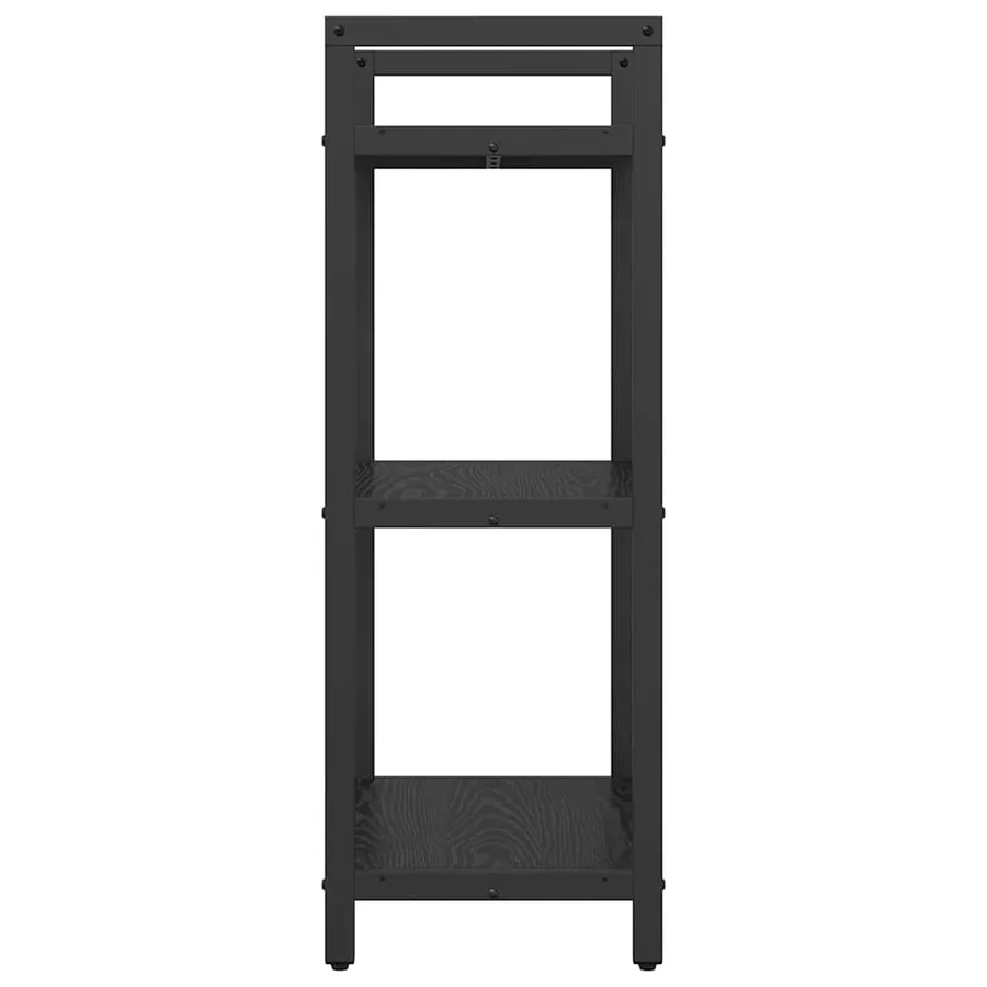 Étagère Chêne noir 56 x 34 x 96 cm Bois d'ingénierie - 6