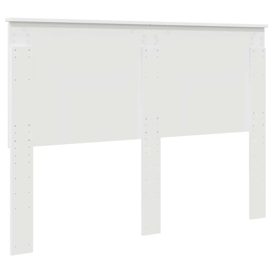 Tête de lit Blanc 100 cm Bois d’ingénierie - 6