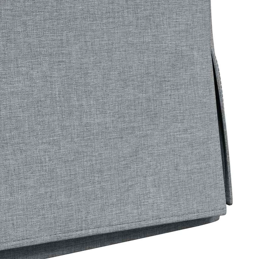 Chaises de salle à manger 2 pcs Gris clair 57 x 67 x 98 cm - 9