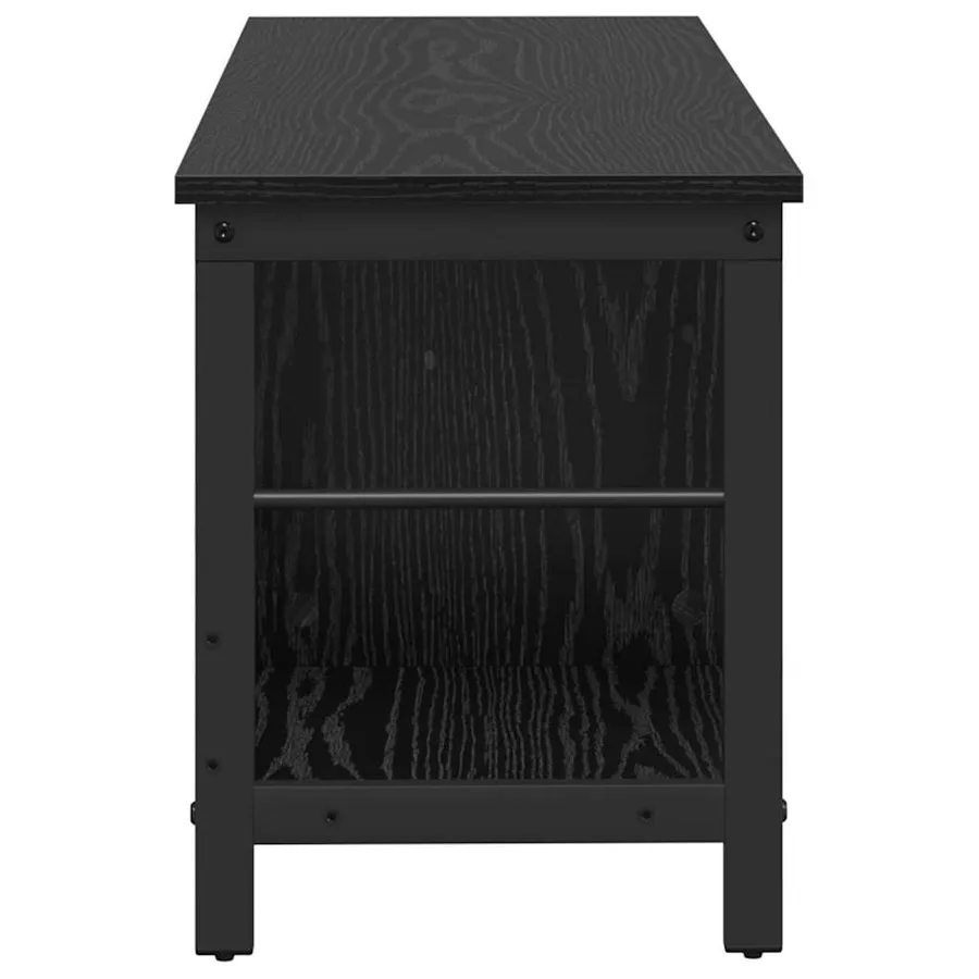 Étagère Chêne noir 102 x 32 x 40,5 cm Bois d'ingénierie - 6