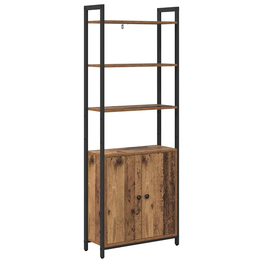 Bibliothèque Bois Ancien 60 x 24 x 161 cm Bois d'ingénierie - 2