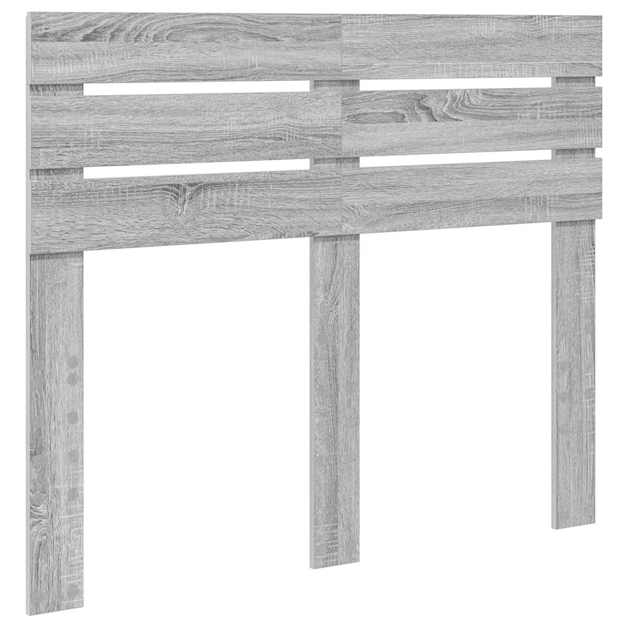 Cadre de lit Gris Sonoma 120 x 190 cm Pin massif - 6