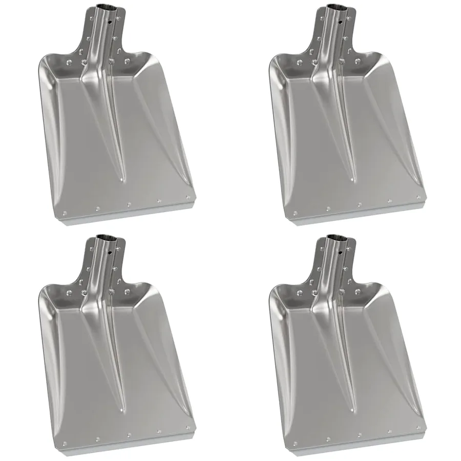Tête de pelle 4 pcs Argent 43 x 32,5 cm Aluminium - 2