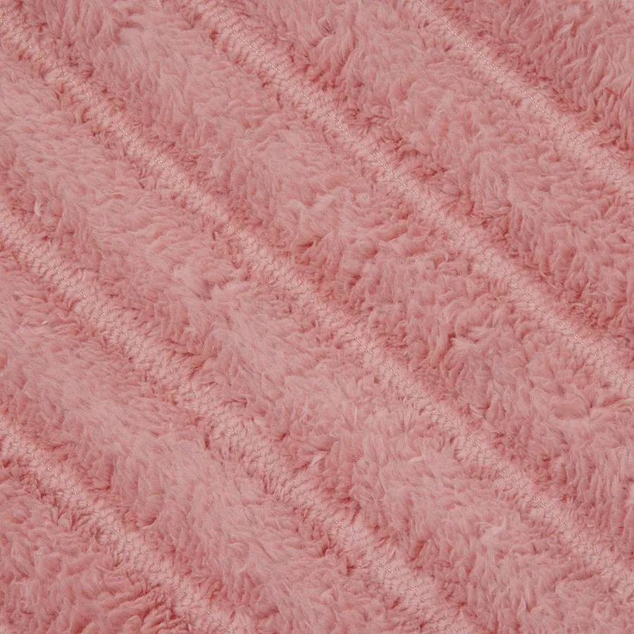 Jeté Rose 200 x 150 cm Toison - 7