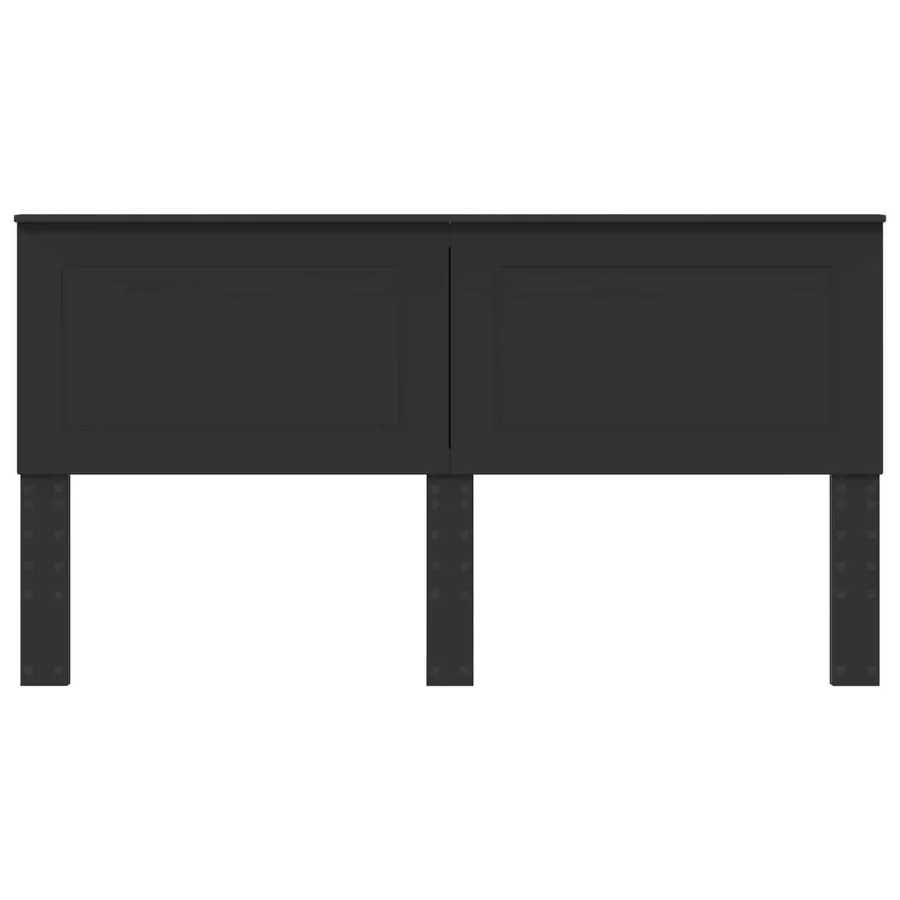 Tête de lit Chêne Noir 100 cm Bois d’ingénierie - 4
