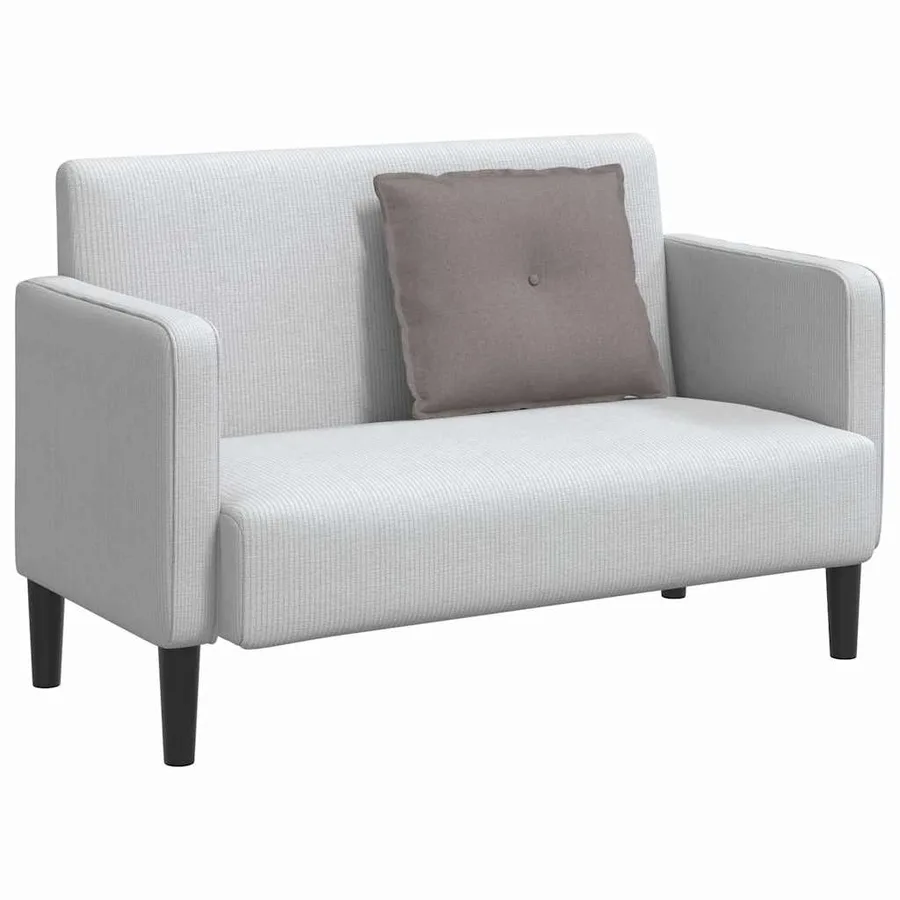 Coussin de Dos Taupe 60 x 19 x 50 cm tissu - 3