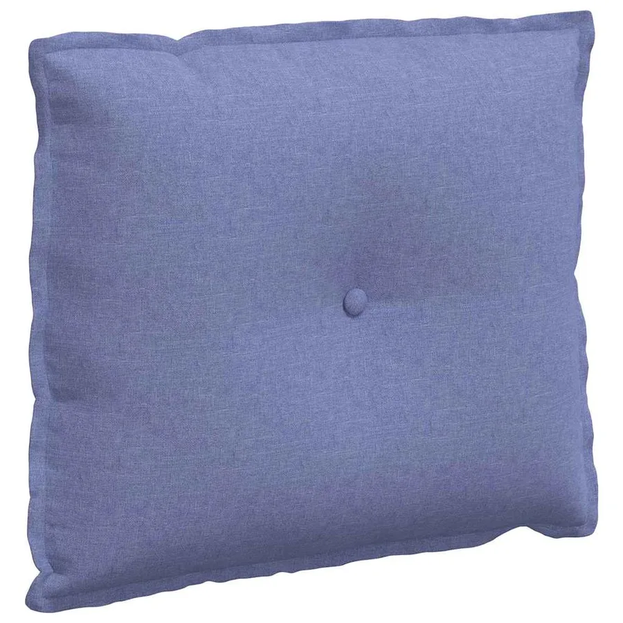Coussin de Dos Bleu denim 60 x 19 x 50 cm tissu - 2