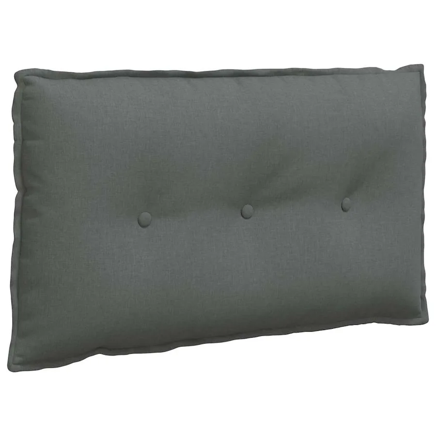 Coussin de Dos Gris foncé 80 x 19 x 50 cm tissu - 2