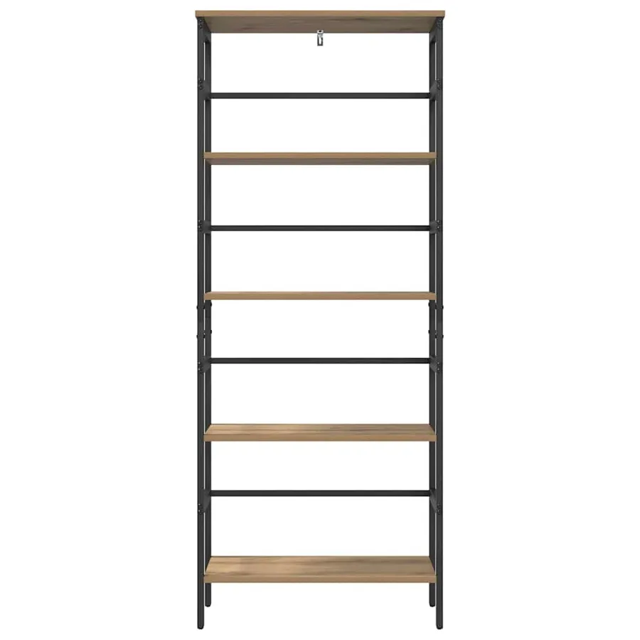 Étagère 4 niveaux 60 x 29,5 x 149 cm Bois d'ingénierie - 5