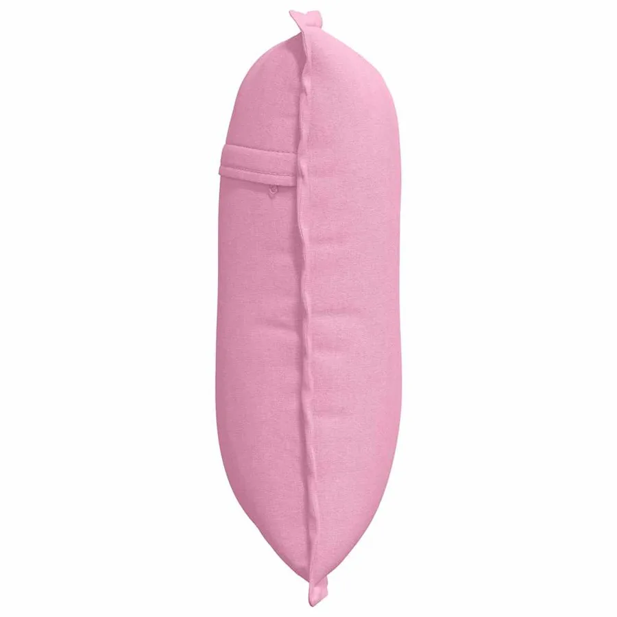 Coussin de Dos Rose 50 x 19 x 45 cm tissu - 6