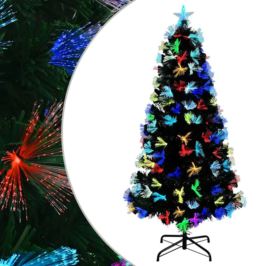 Sapin de Noël artificiel avec 210 LED Vert 180 cm PVC - 2